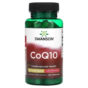 Swanson Coenzima Q10 120 mg 100 Cápsulas