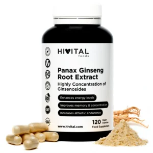 Hivital Panax Ginseng 6000 mg 180 cápsulas