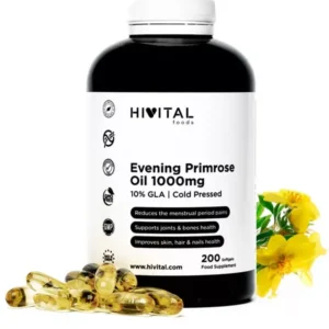 Hivital Óleo de Onagra 1000 mg 200 Cápsulas