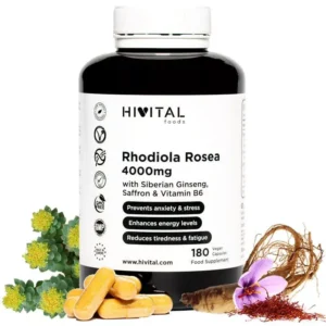 Hivital Rhodiola Rosea 4000 Mg 180 Cápsulas de 4000mg