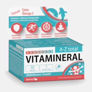 Vitaceutics Vitamineral A a Z Total - 30 cápsulas