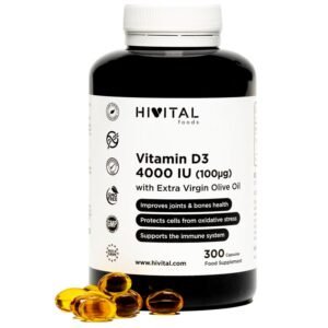 Hivital Vitamina D3 4000 U.I. - 300 Softgels