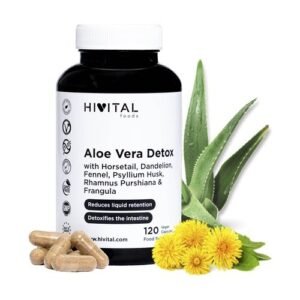 Hivital Aloe Vera Detox 120 cápsulas