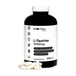 Hivital L -Taurina 1000 mg 240 cápsulas