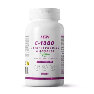 HSN Vitamina C 1000Mg + Bioflavonoides + Rosa Mosqueta - 30 Tabs